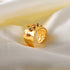 Ring multifärgade Cubic Zirconia